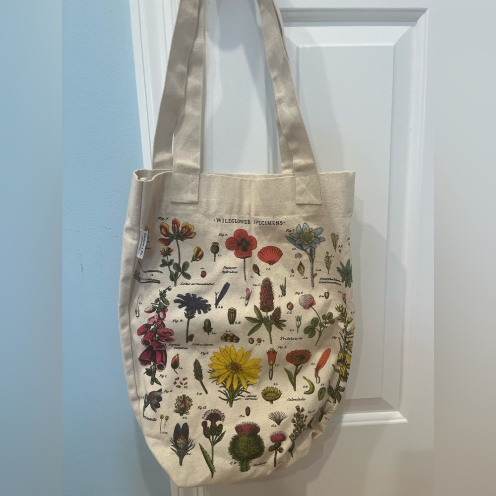 Cavallini Papers & Co Wildflower tote🌸